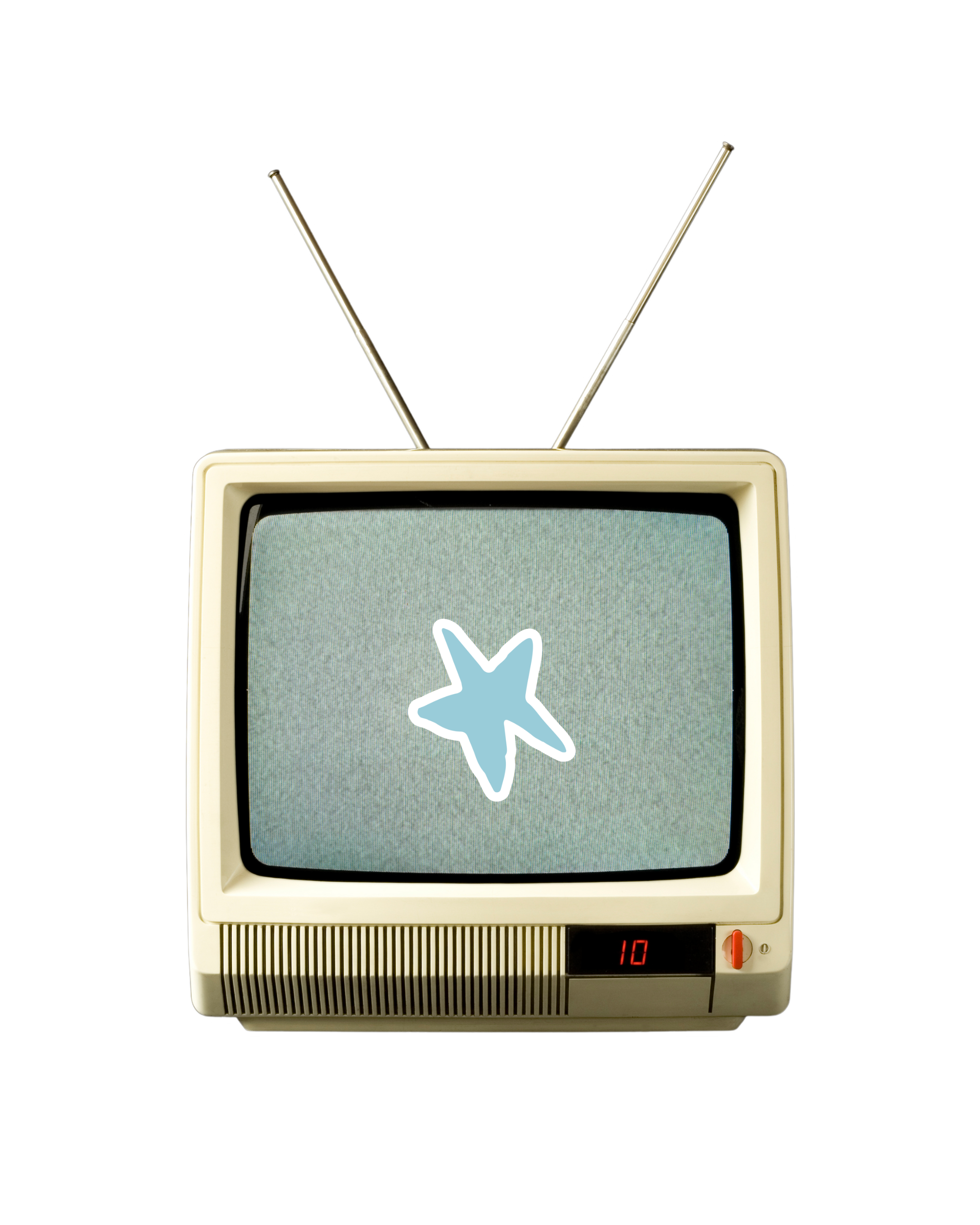 Star Sticker - Light Blue
